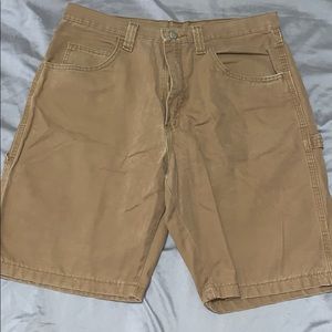 Brown carpenter shorts